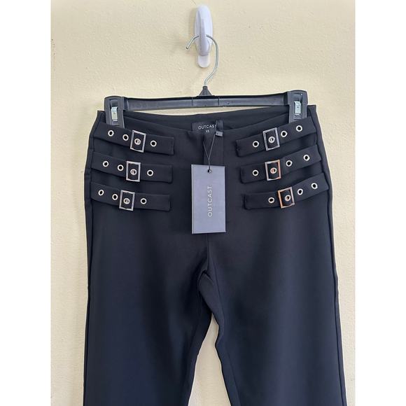 OUTCAST BRANDI PANTS BLACK Size XS EXCLUSIVES 0C4327 - Picture 13 of 15